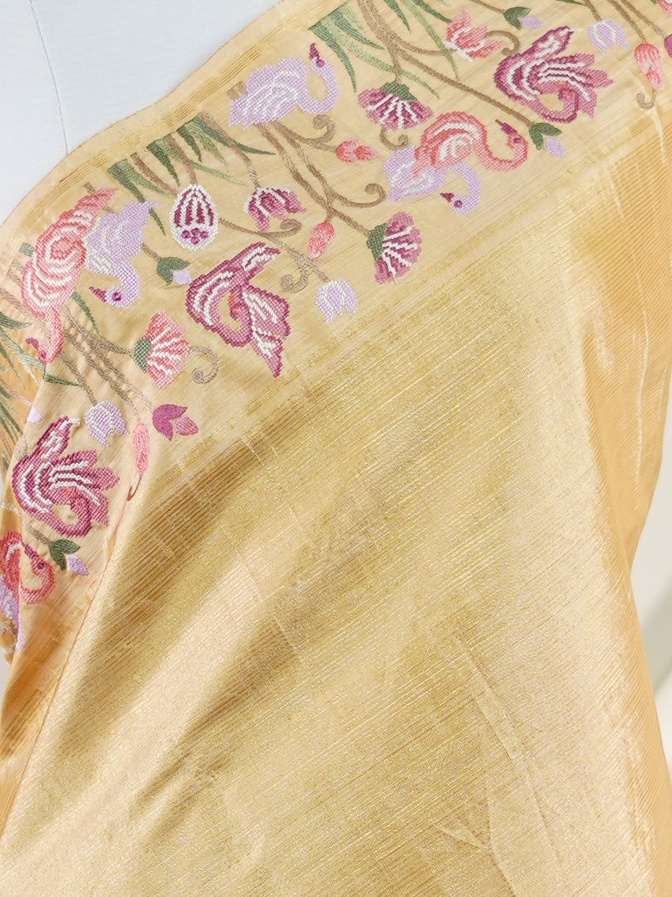 Kanchipuram Silk  100% Pure Silk  - Manoranjitham Weaves - Handloom Store