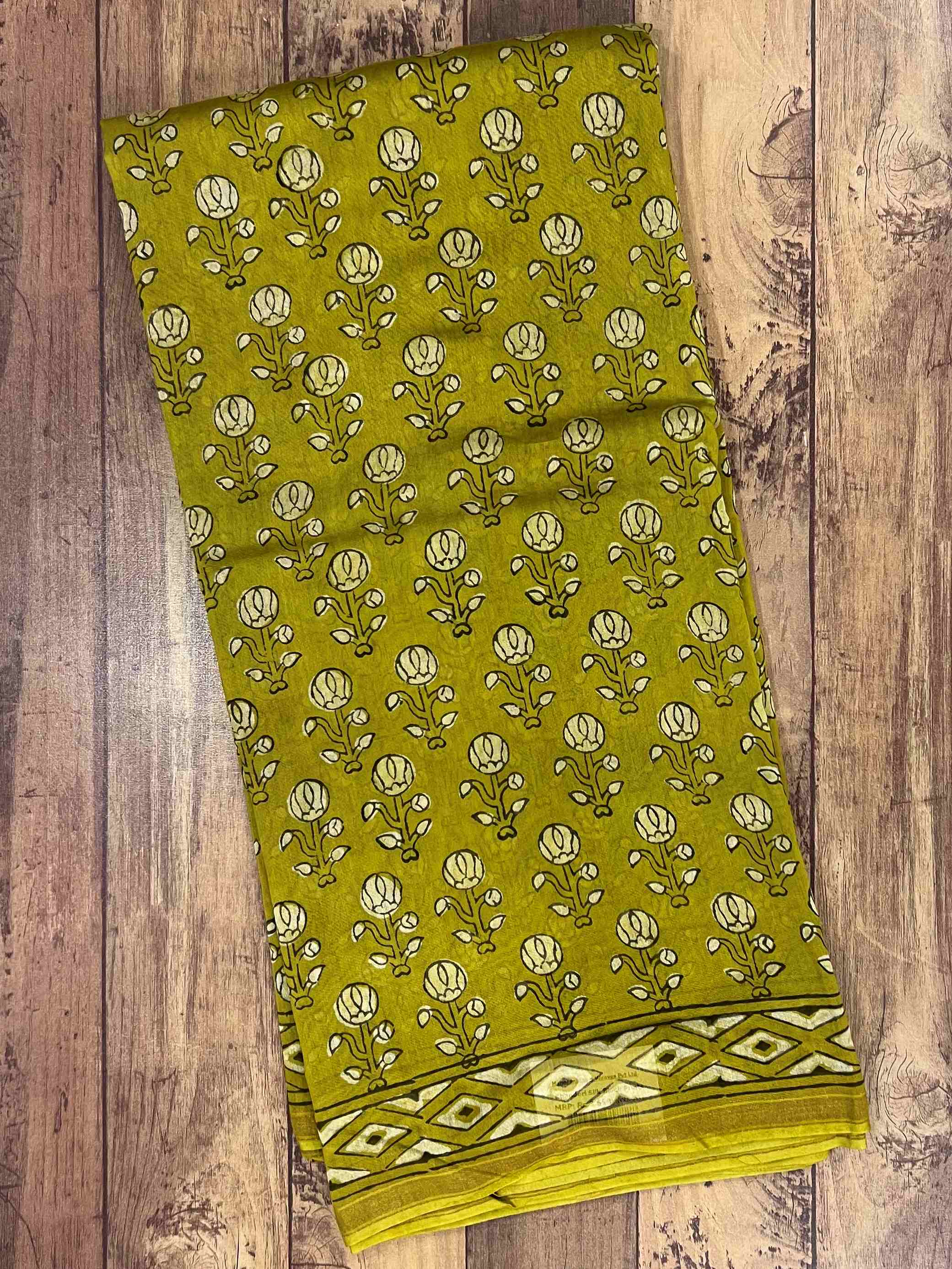 Chanderi Silk Block Prints