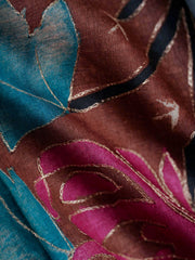 Tussars Chocolate 100% Pure Tussar Manoranjitham Weaves - Handloom Store