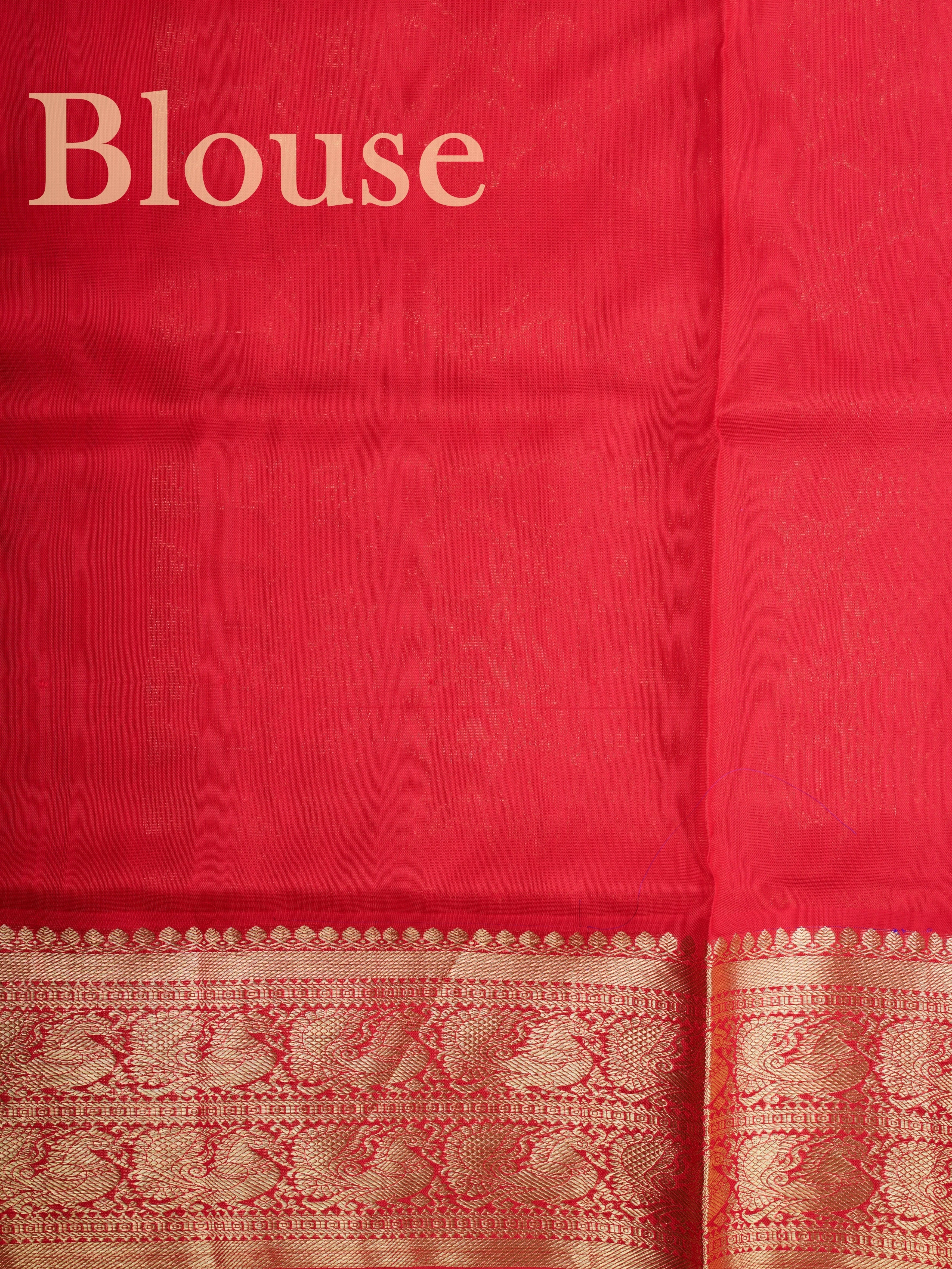Venkatagiri Silk Purple 100% Pure Silk  - Manoranjitham Weaves - Handloom Store