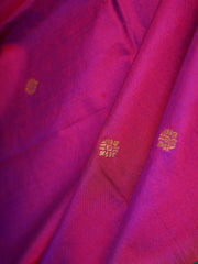 Narayanpet Megenta 100% Pure Silk  Manoranjitham Weaves - Handloom Store