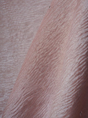 Net Peach Semi Crush Tissue