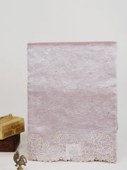 Net Peach Semi Crush Tissue