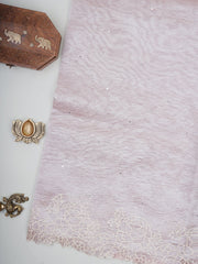 Net Peach Semi Crush Tissue