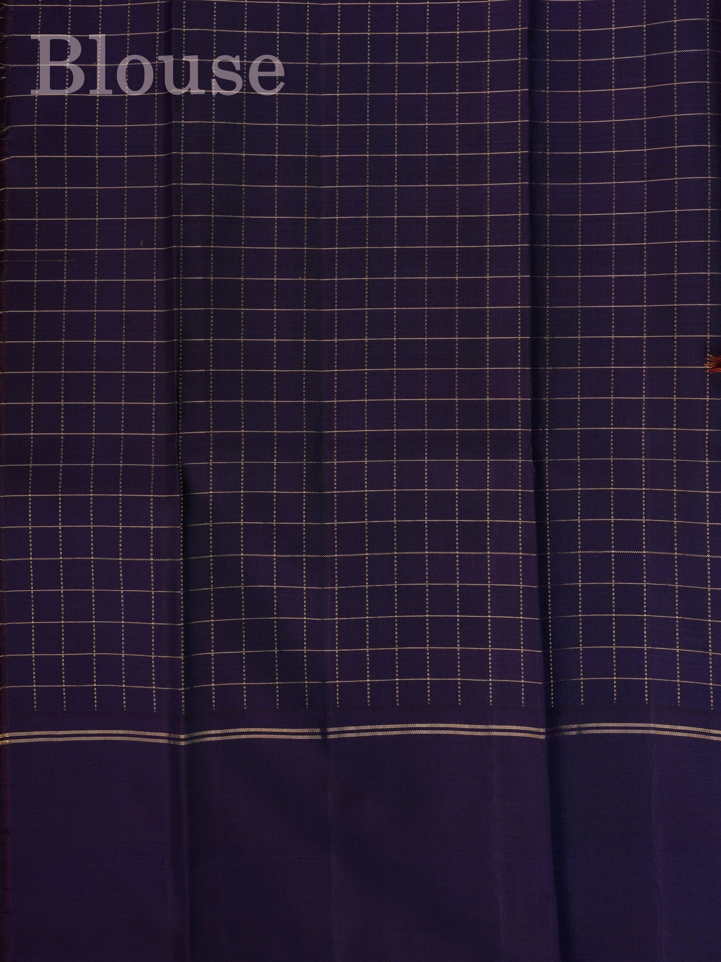 Kanchipuram Silk Multi 100% Pure Silk  - Manoranjitham Weaves - Handloom Store
