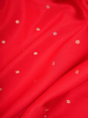 Katan Red Katan Semi Silk Manoranjitham Weaves - Handloom Store