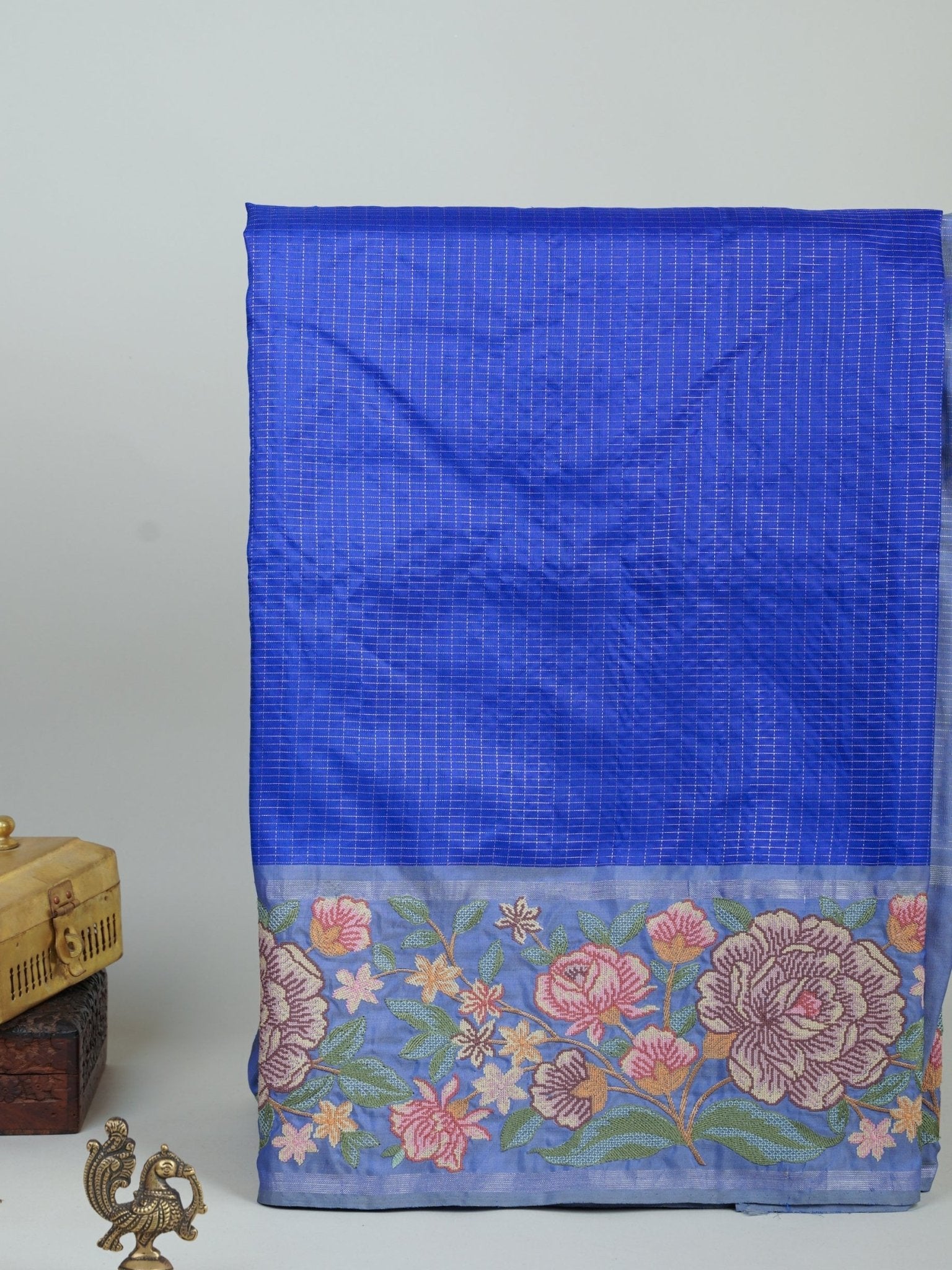 Kanchipuram Silk  100% Pure Silk  Manoranjitham Weaves - Handloom Store