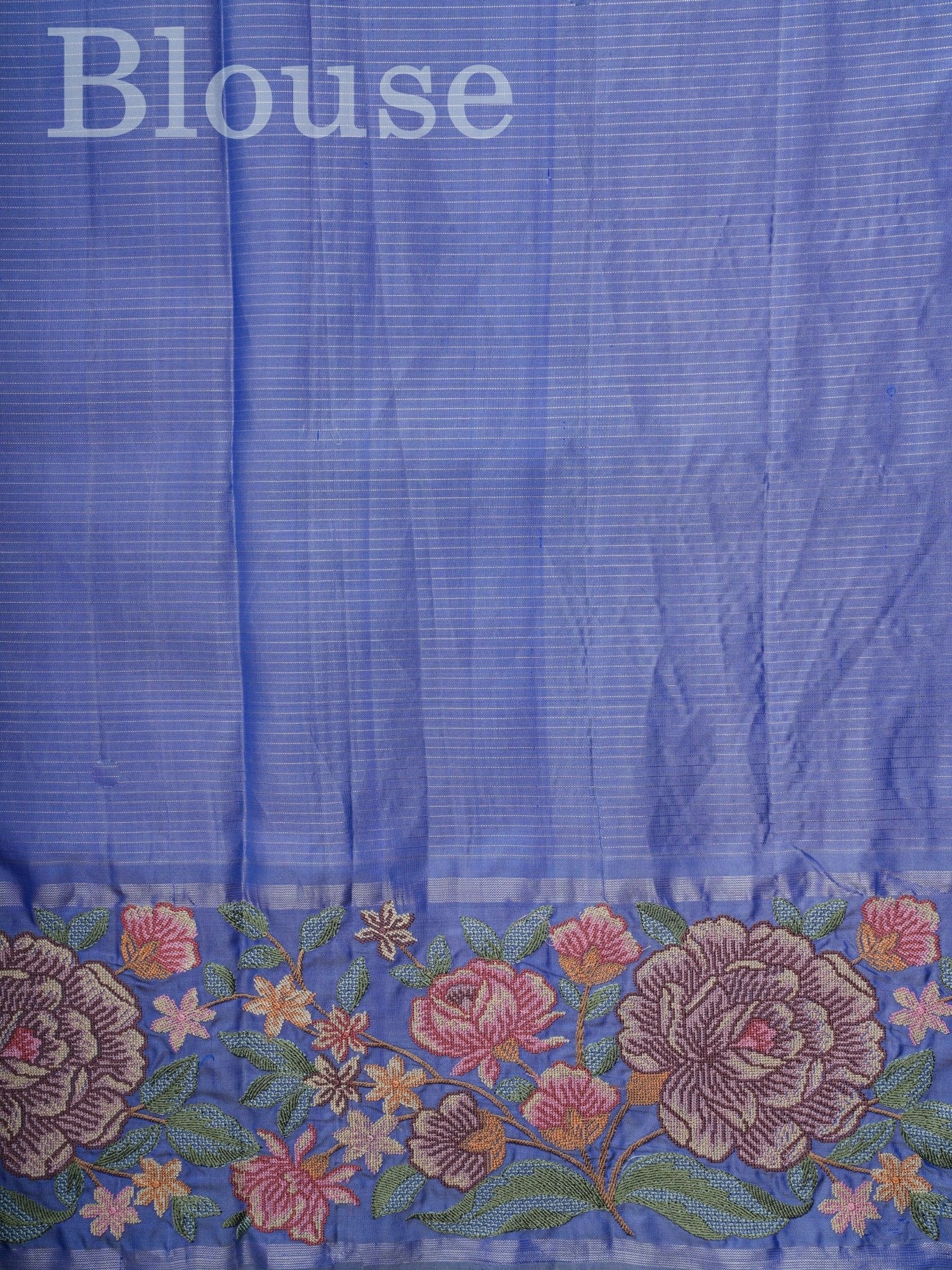 Kanchipuram Silk  100% Pure Silk  Manoranjitham Weaves - Handloom Store