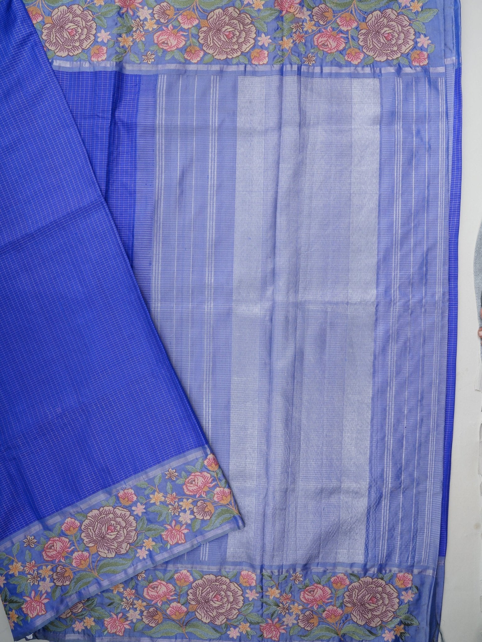 Kanchipuram Silk  100% Pure Silk  Manoranjitham Weaves - Handloom Store