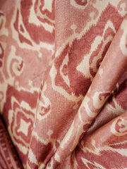Satin Salmon Semi Mushru Manoranjitham Weaves - Handloom Store