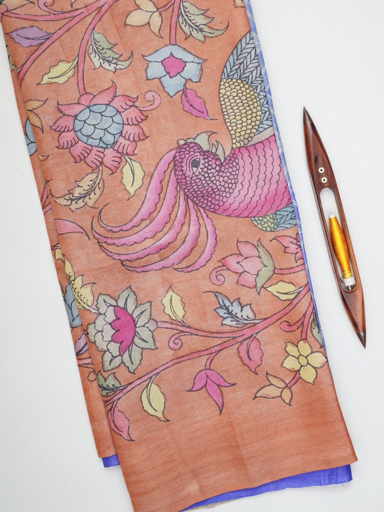 Tussar  100% Pure Tussar Manoranjitham Weaves - Handloom Store