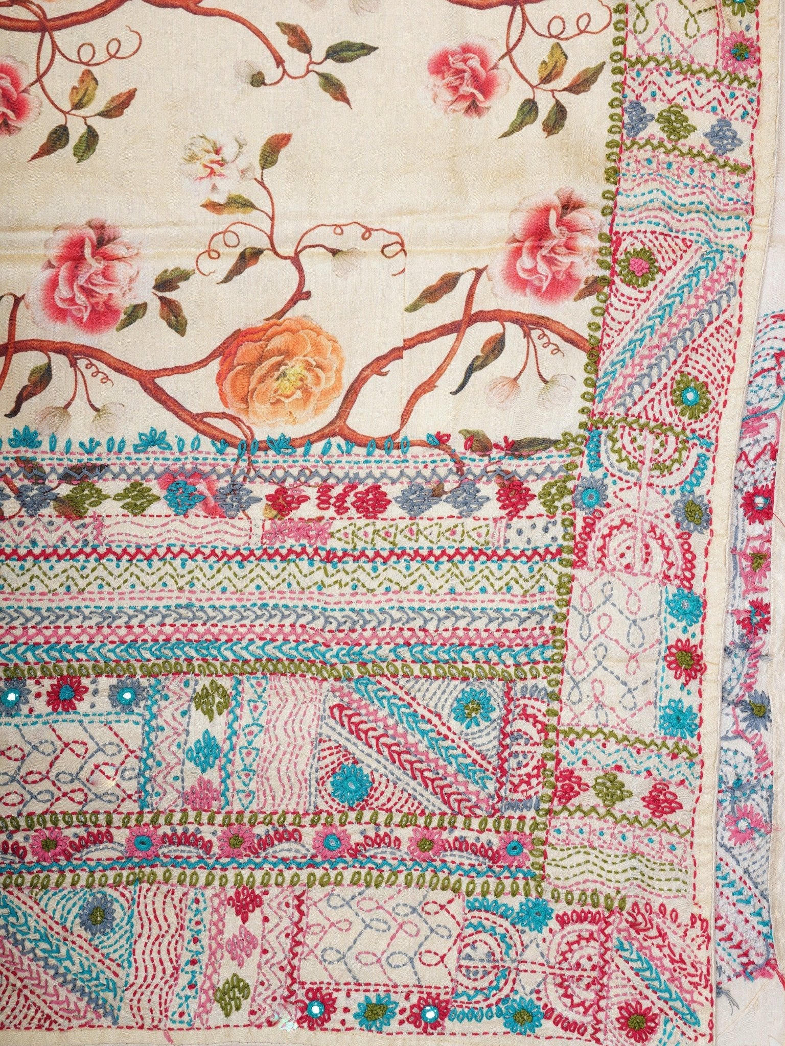 Tussar  100% Pure Tussar Manoranjitham Weaves - Handloom Store
