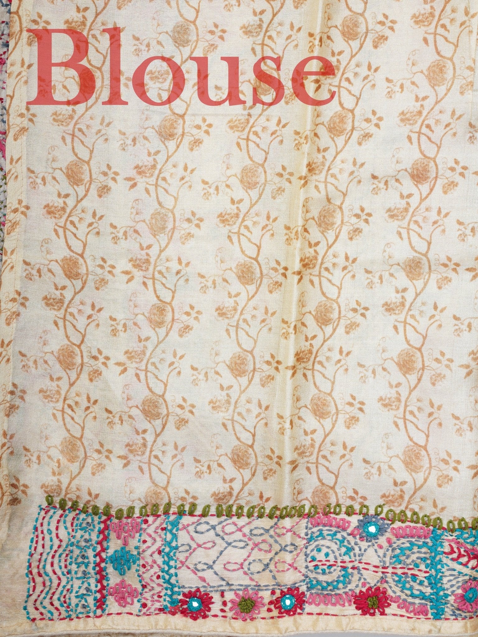 Tussar  100% Pure Tussar Manoranjitham Weaves - Handloom Store