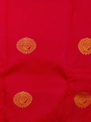 Kanchipuram Silk Magenta 100% Pure Silk  Manoranjitham Weaves - Handloom Store