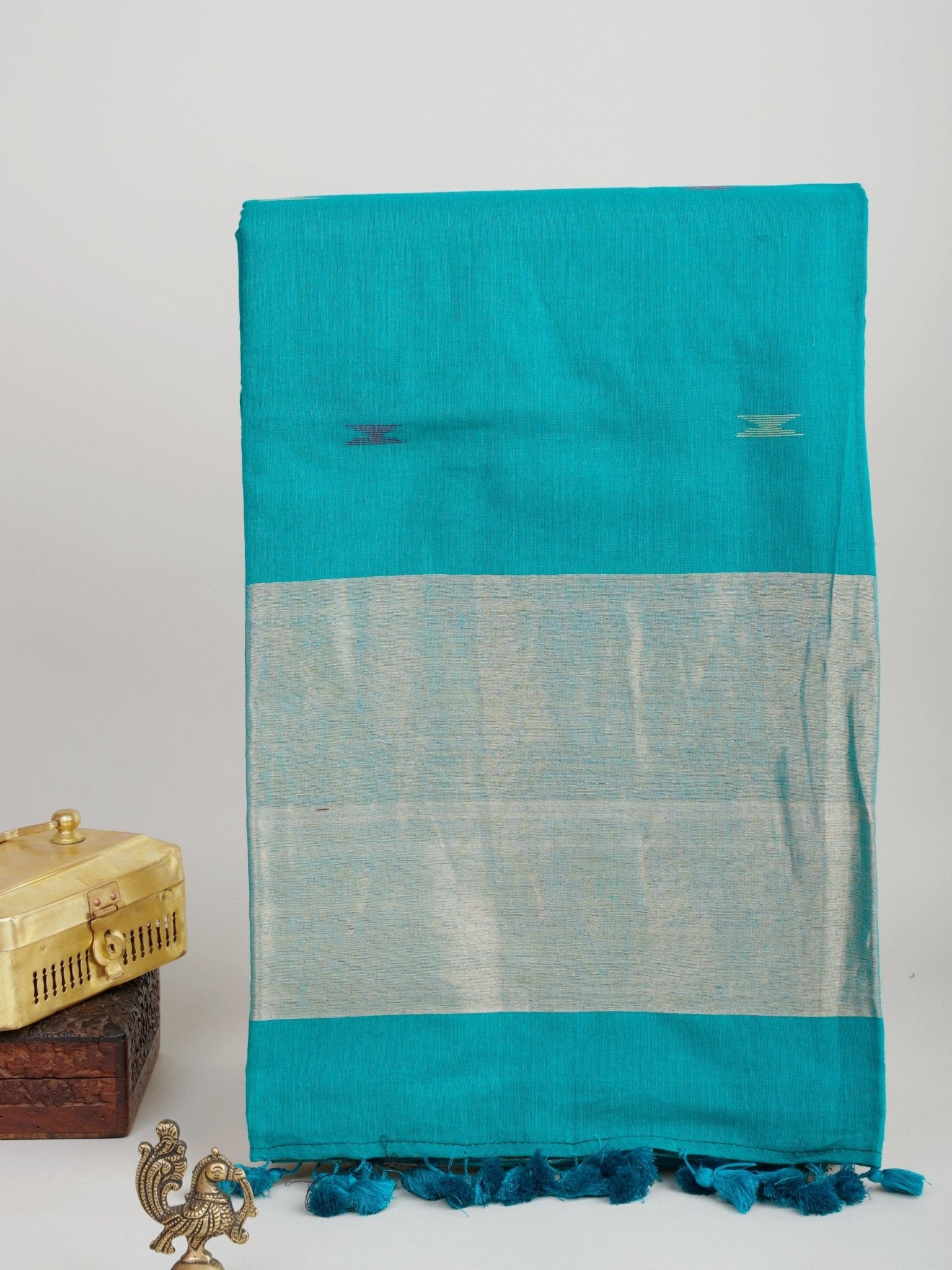 Cotton Maroon 100% Pure Cotton Manoranjitham Weaves - Handloom Store