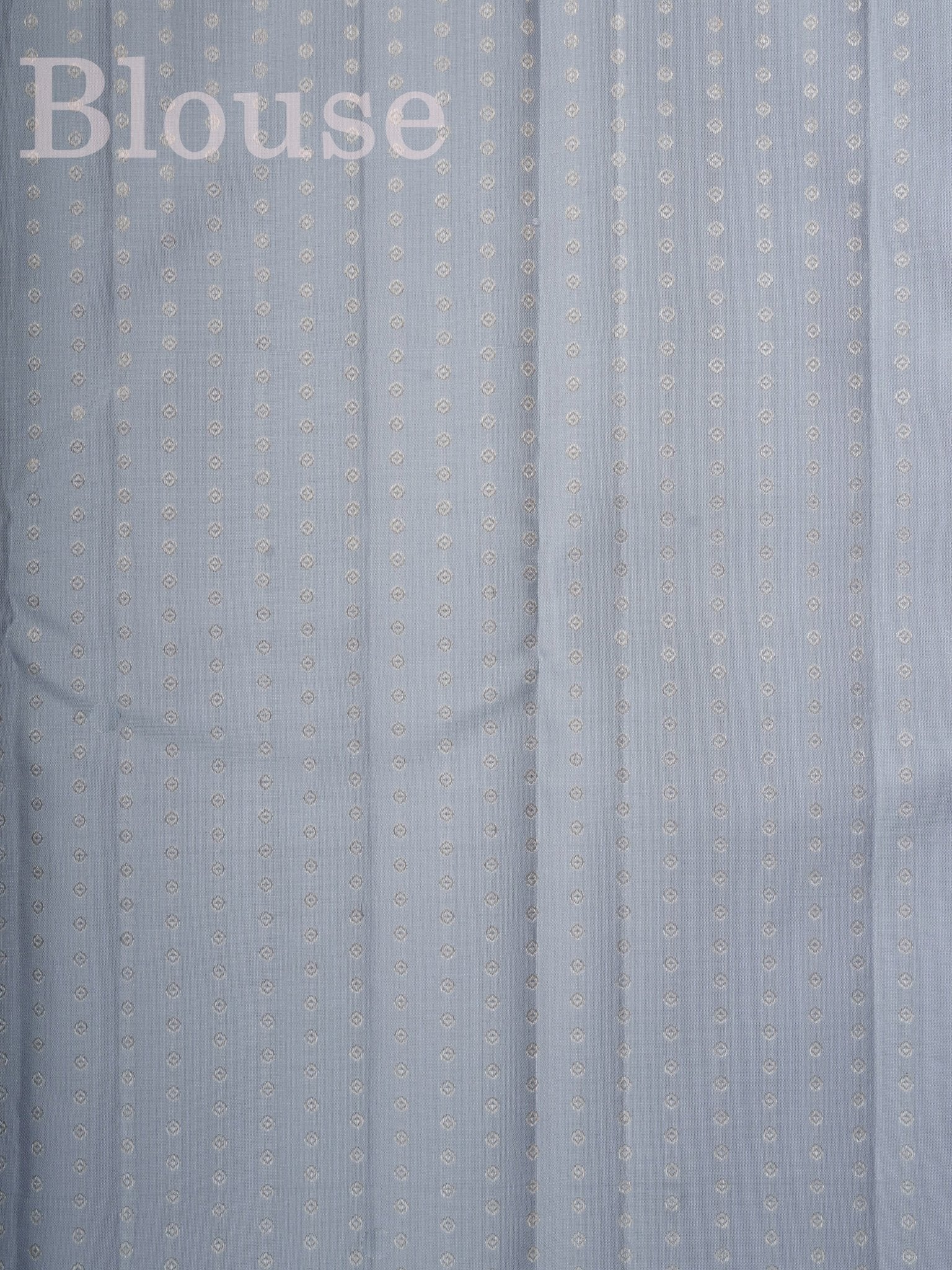 Kanchipuram Silk Grey 100% Pure Silk  Manoranjitham Weaves - Handloom Store