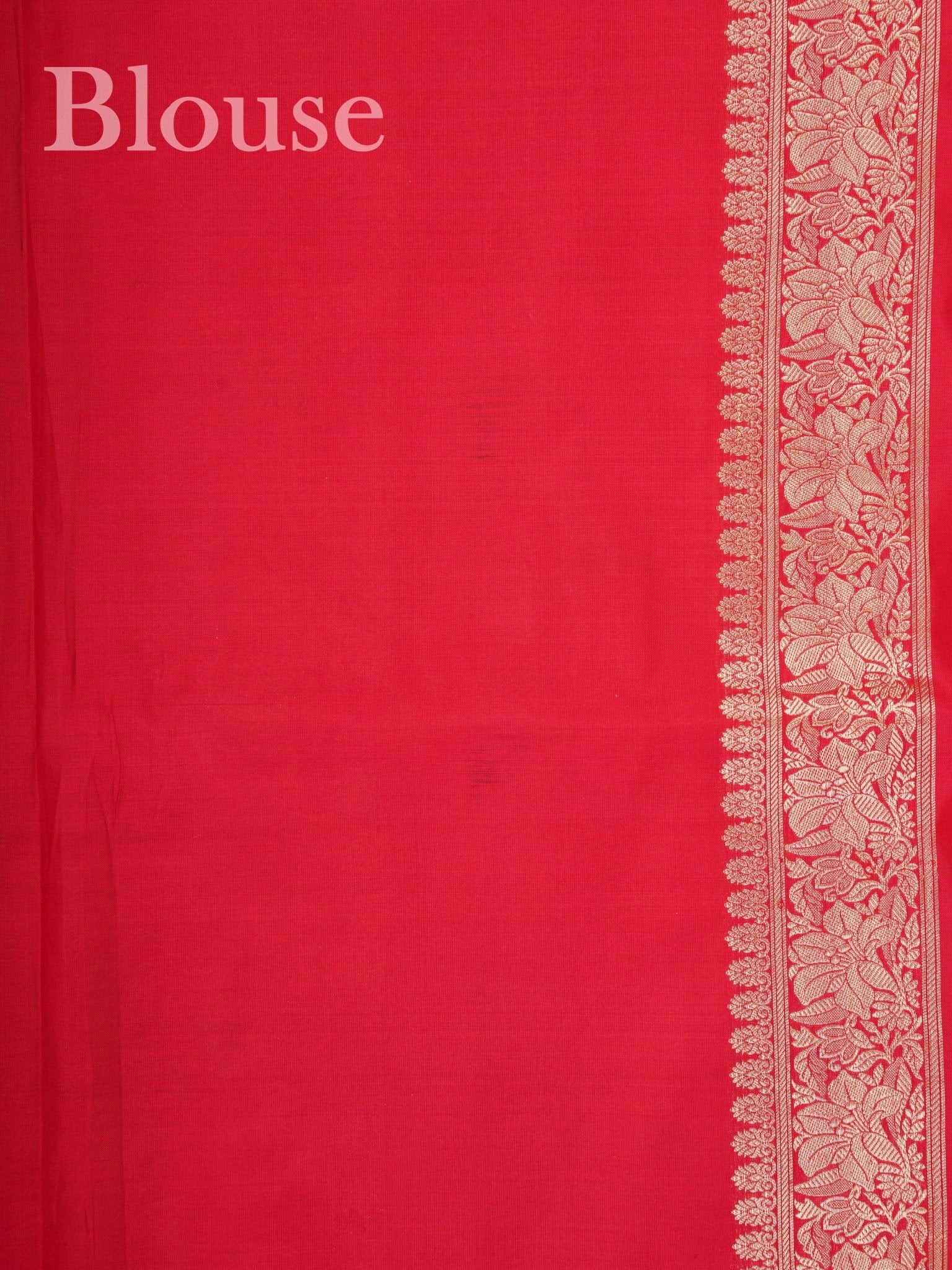 Katan Red 100% Pure Katan Silk Manoranjitham Weaves - Handloom Store