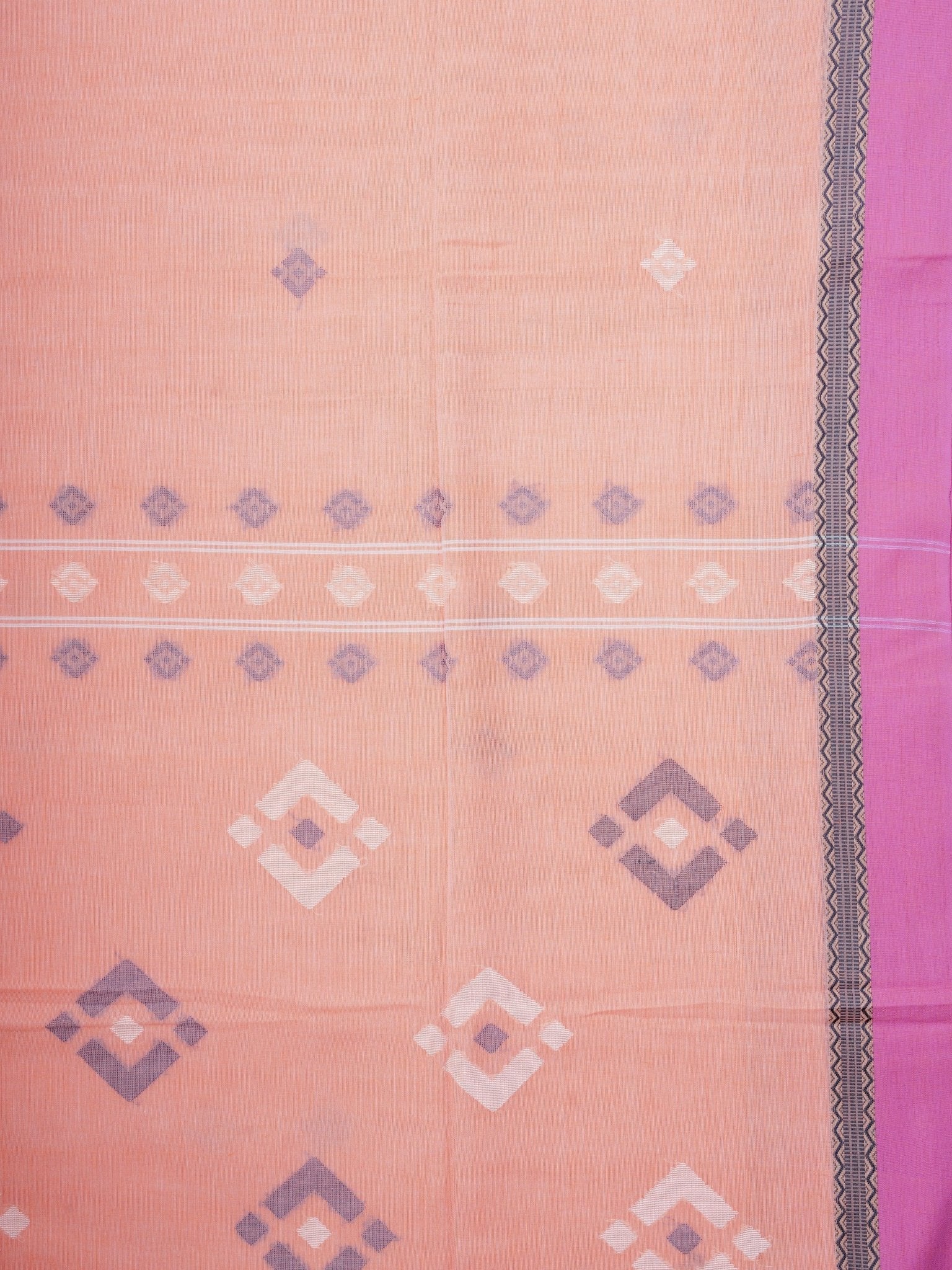 Cotton Pink 100% Pure Cotton Manoranjitham Weaves - Handloom Store