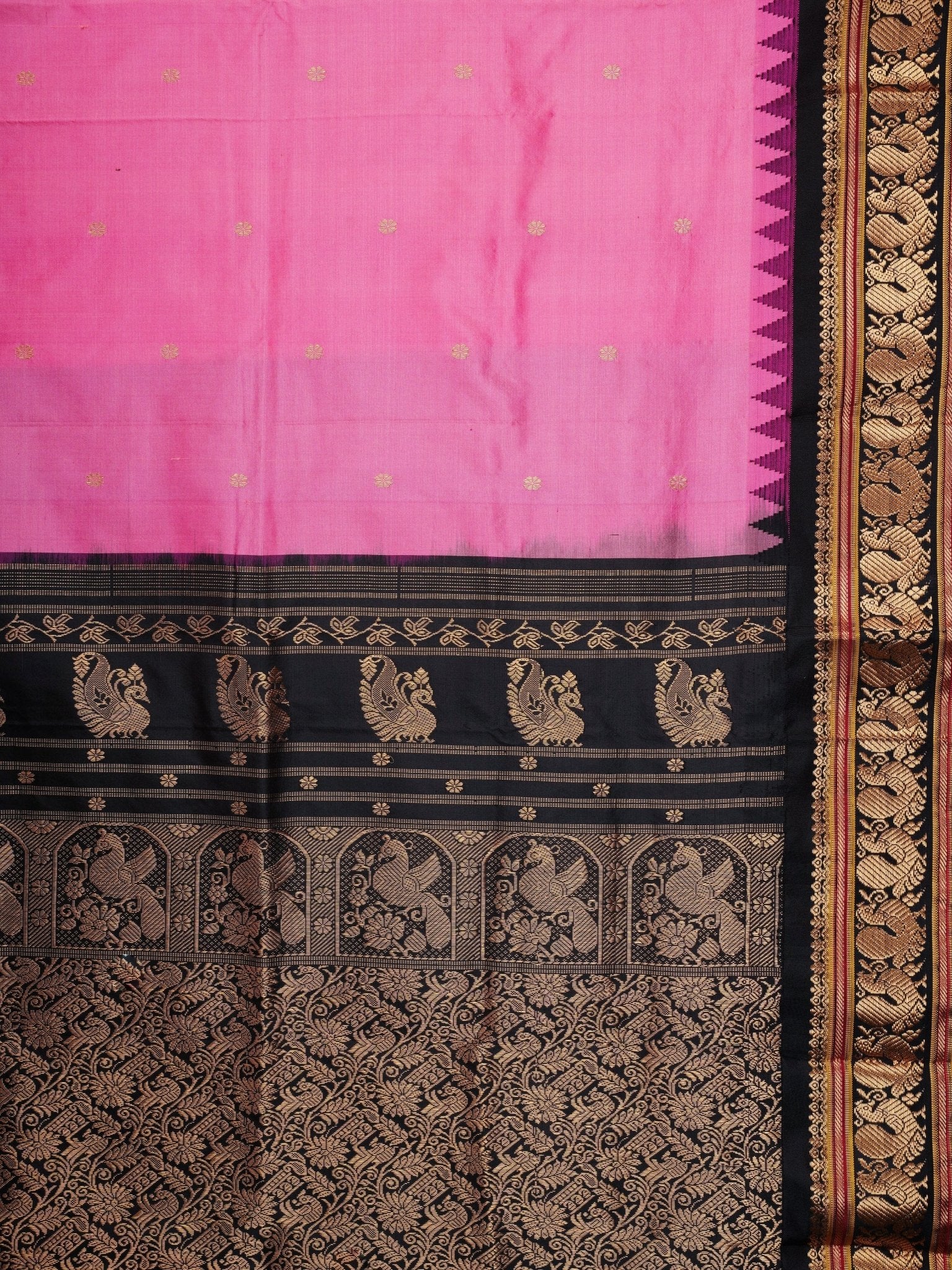 Narayanpet  100% Pure Silk  - Manoranjitham Weaves - Handloom Store