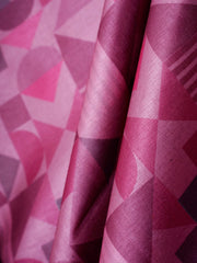 Katan Cream Semi Silk Manoranjitham Weaves - Handloom Store