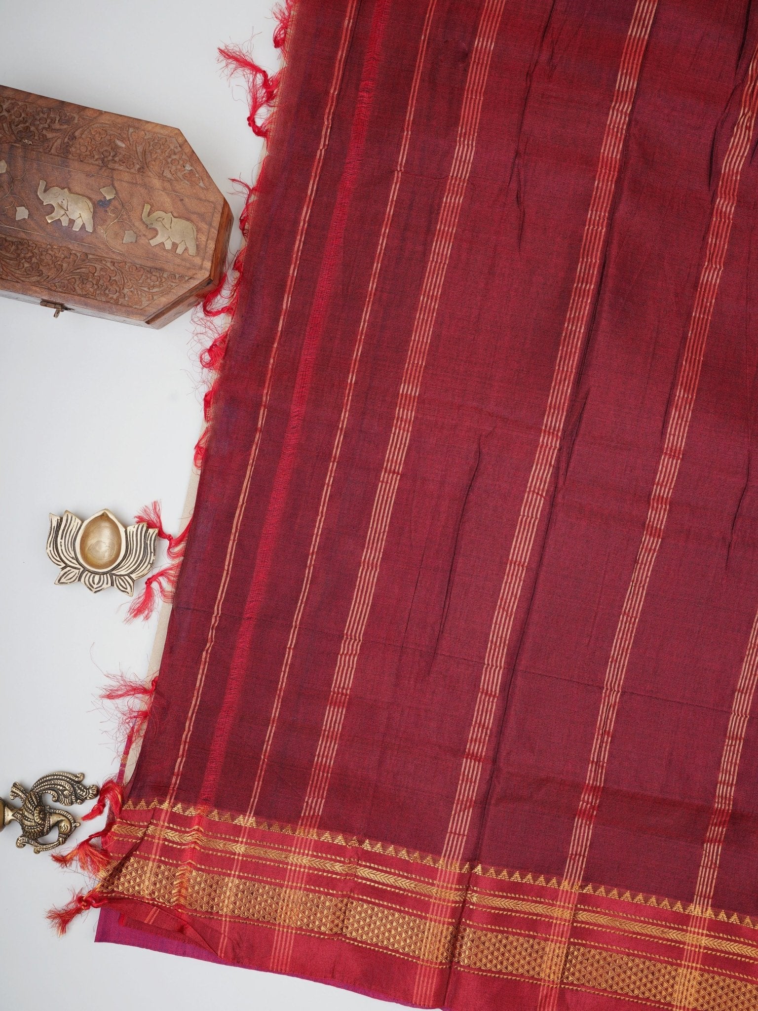 Narayanpet  100% Handspun Cotton - Manoranjitham Weaves - Handloom Store
