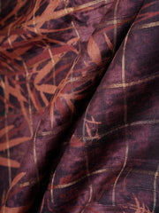 Tussars Black Semi Tussar Manoranjitham Weaves - Handloom Store
