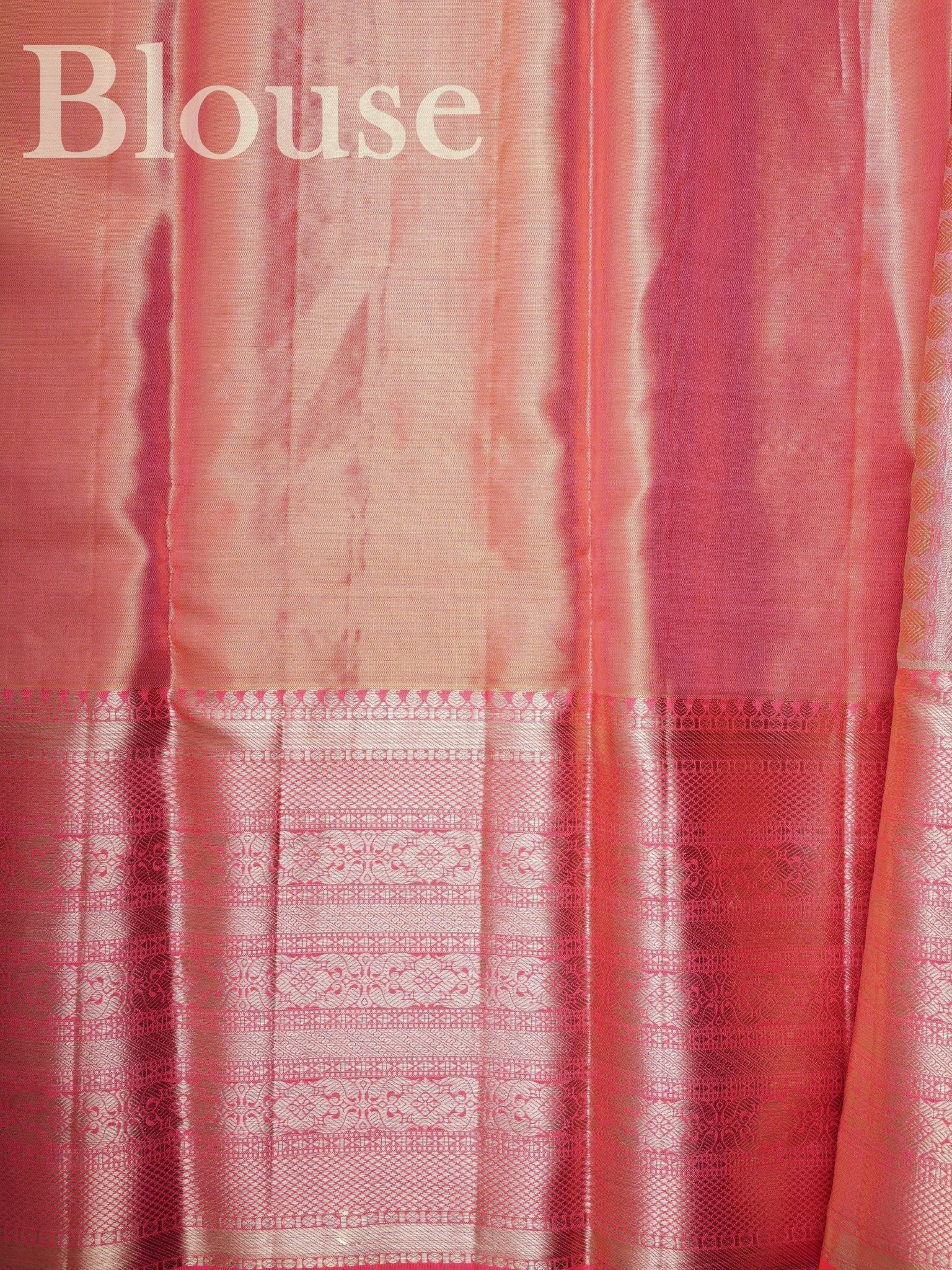 Kanchipuram Silk  100% Pure Silk  - Manoranjitham Weaves - Handloom Store