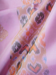 Kanchipuram Silk Lavander 100% Pure Silk  Manoranjitham Weaves - Handloom Store