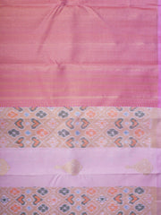 Kanchipuram Silk Lavander 100% Pure Silk  Manoranjitham Weaves - Handloom Store