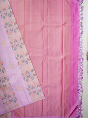 Kanchipuram Silk Lavander 100% Pure Silk  Manoranjitham Weaves - Handloom Store