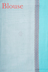 Cotton Blue 100% Pure Cotton Manoranjitham Weaves - Handloom Store