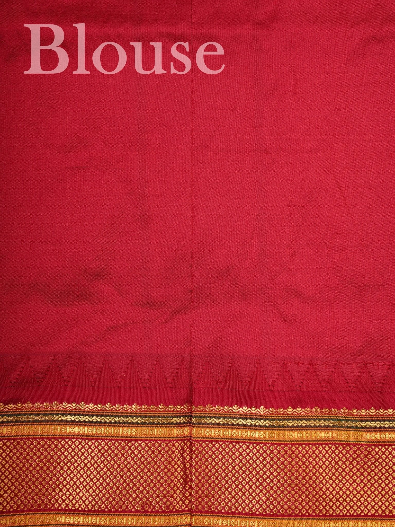 Narayanpet Parrot Green 100% Pure Silk  Manoranjitham Weaves - Handloom Store