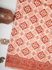 Satin Brown  Semi Mushru Manoranjitham Weaves - Handloom Store