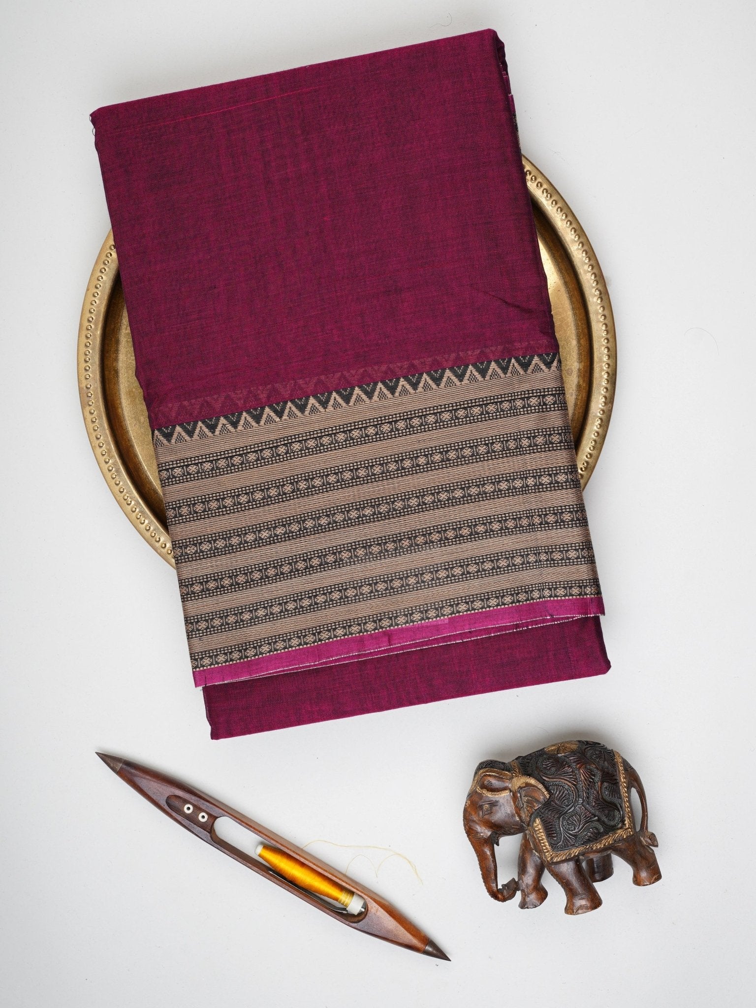 Narayanpet  100% Handspun Cotton - Manoranjitham Weaves - Handloom Store