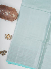 Chiniya Silk Powder Blue 100% Pure Chiniya Silk  Manoranjitham Weaves - Handloom Store