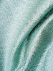 Chiniya Silk Powder Blue 100% Pure Chiniya Silk  Manoranjitham Weaves - Handloom Store