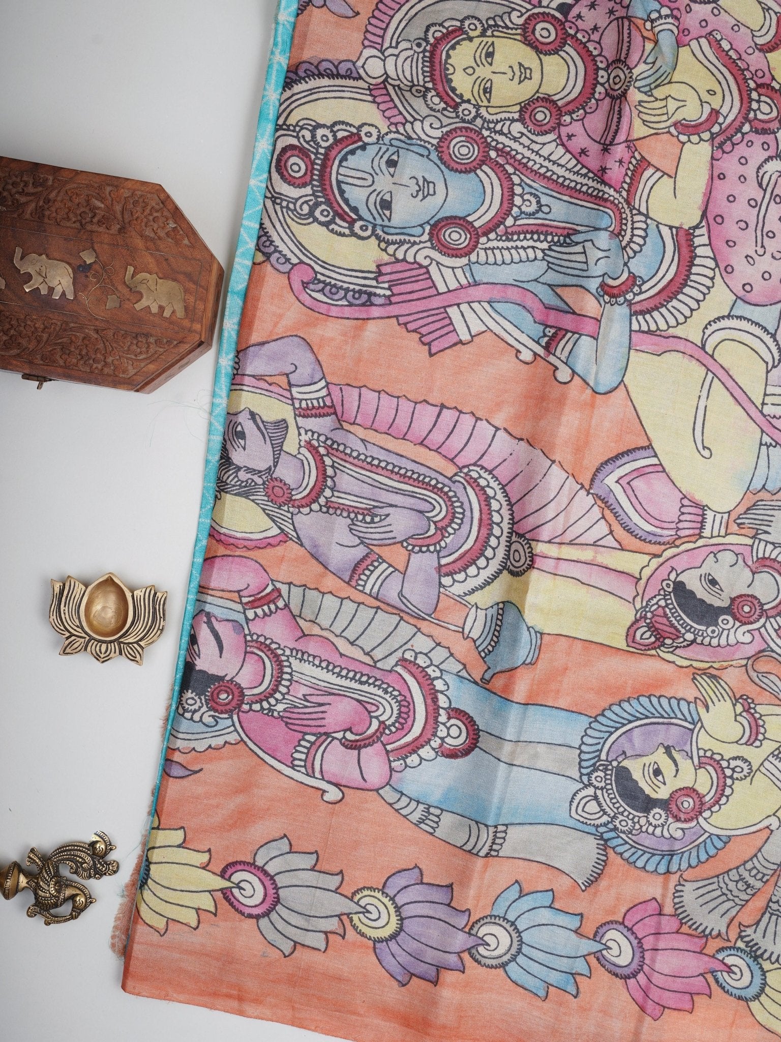 Tussar  100% Pure Tussar Manoranjitham Weaves - Handloom Store