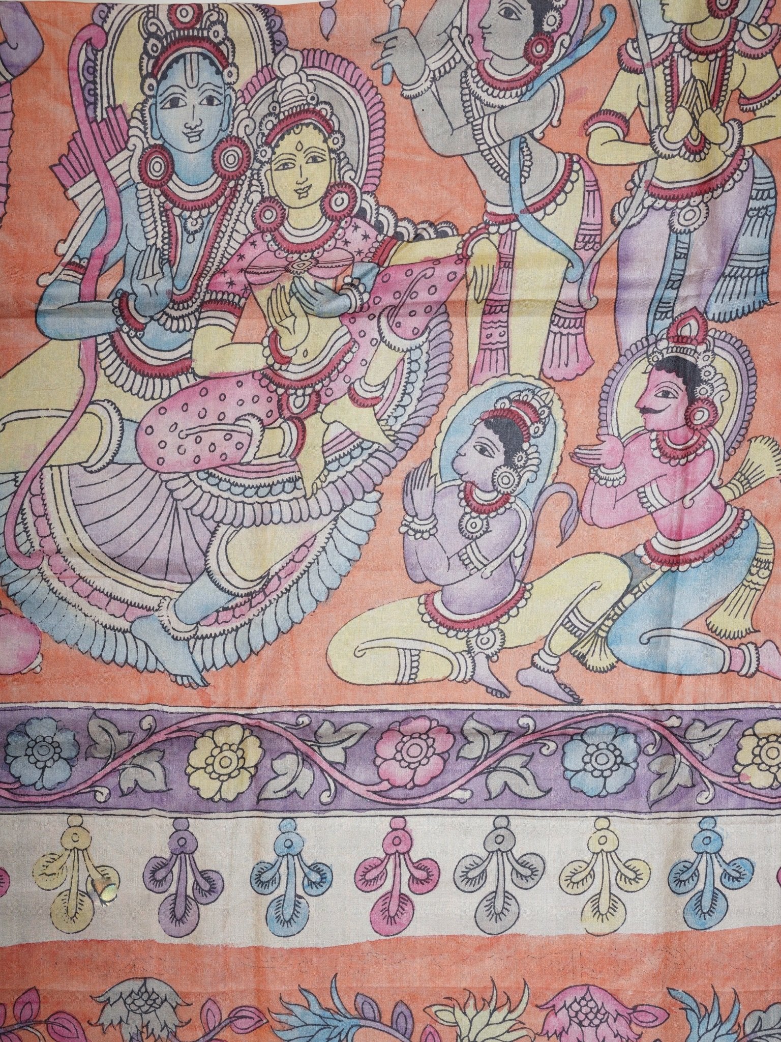 Tussar  100% Pure Tussar Manoranjitham Weaves - Handloom Store
