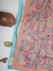 Tussar  100% Pure Tussar Manoranjitham Weaves - Handloom Store