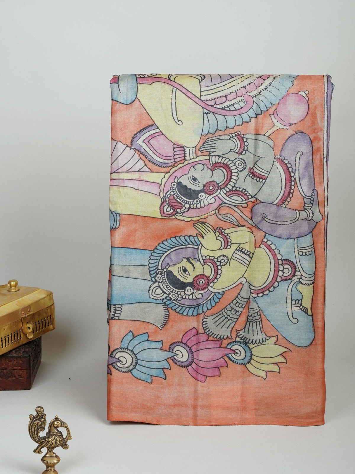 Tussar  100% Pure Tussar Manoranjitham Weaves - Handloom Store