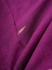 Cotton Maroon 100% Pure Cotton Manoranjitham Weaves - Handloom Store