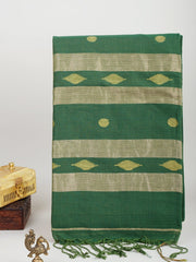 Cotton Green 100% Pure Cotton Manoranjitham Weaves - Handloom Store