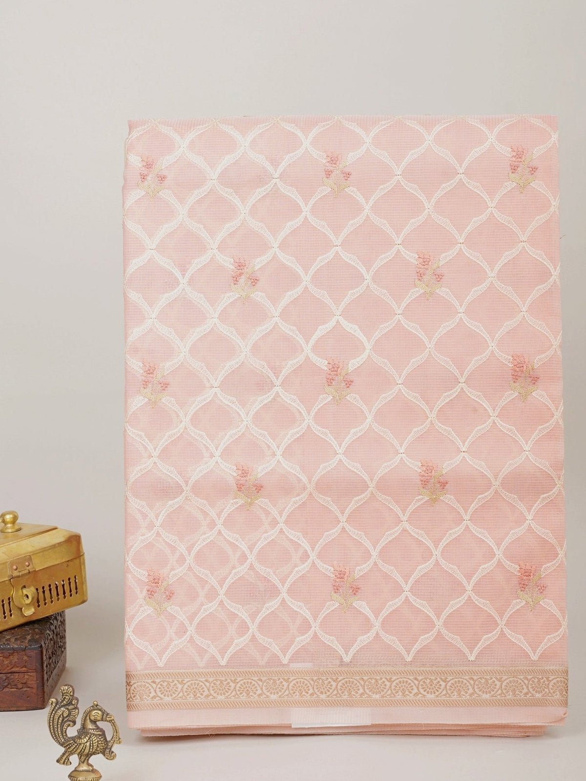 Kota Pink Kota - Manoranjitham Weaves - Handloom Store
