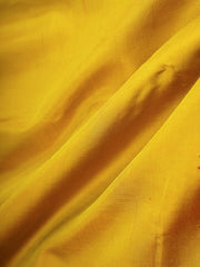 Gadwal Silk Yellow 100% Pure Silk  Manoranjitham Weaves - Handloom Store