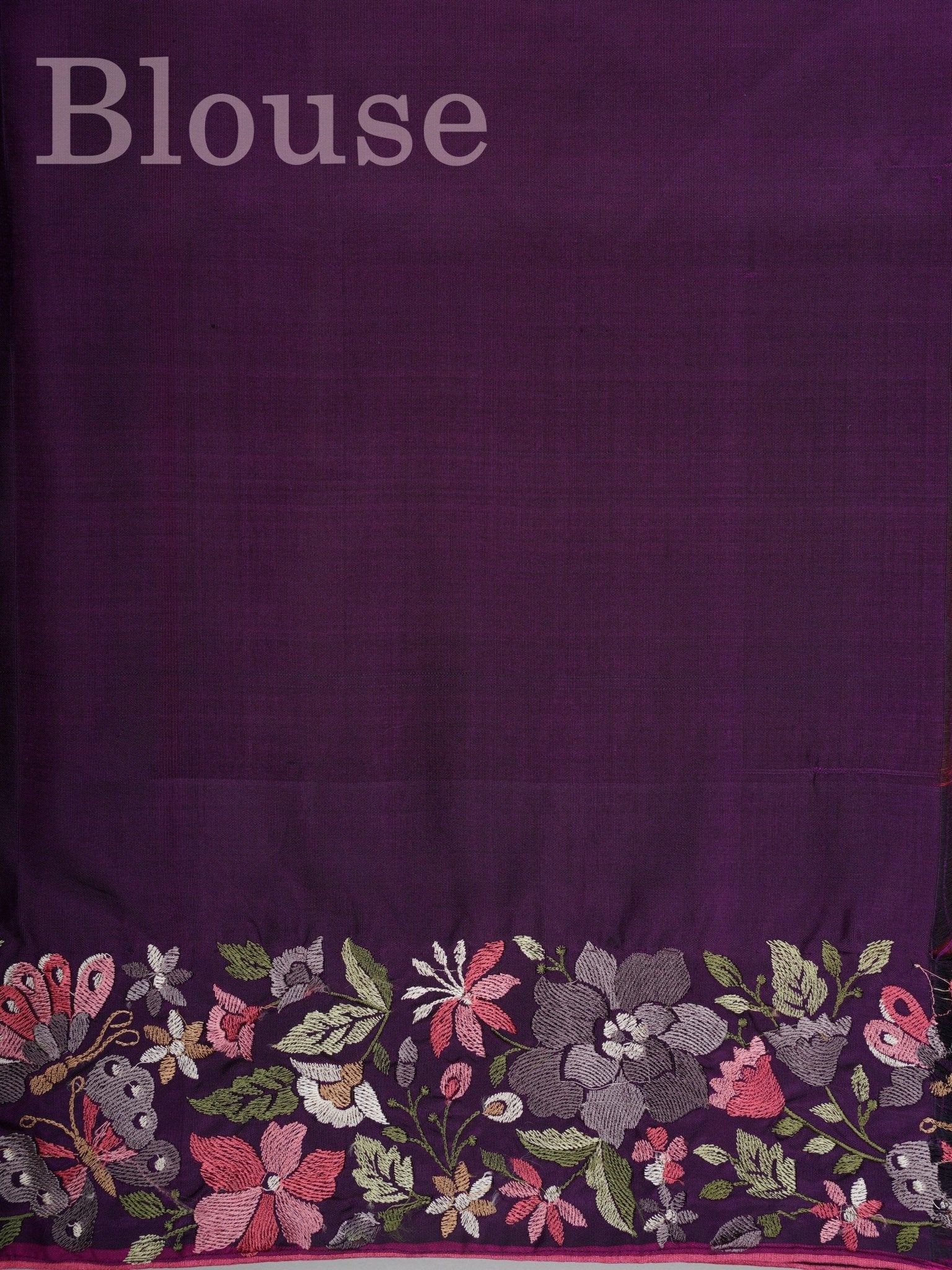 Gadwal Silk Red 100% Pure Silk  Manoranjitham Weaves - Handloom Store
