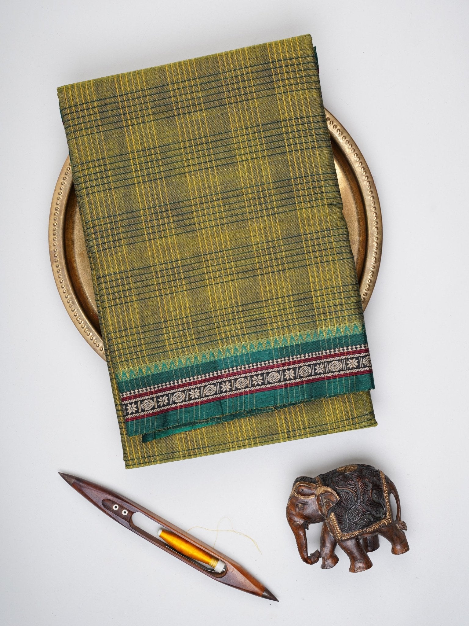 Narayanpet  100% Handspun Cotton - Manoranjitham Weaves - Handloom Store