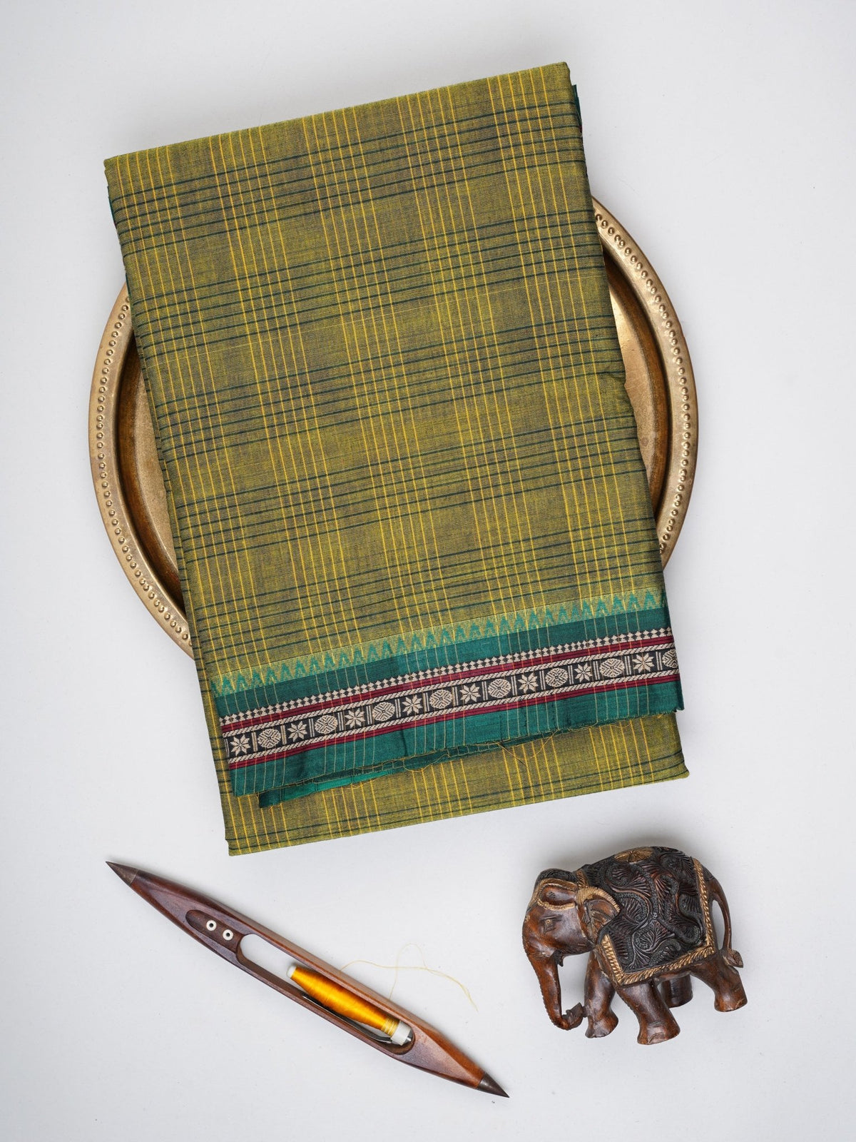 Narayanpet  100% Handspun Cotton - Manoranjitham Weaves - Handloom Store