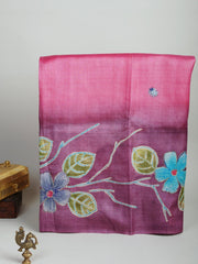 Tussar  100% Pure Tussar Manoranjitham Weaves - Handloom Store