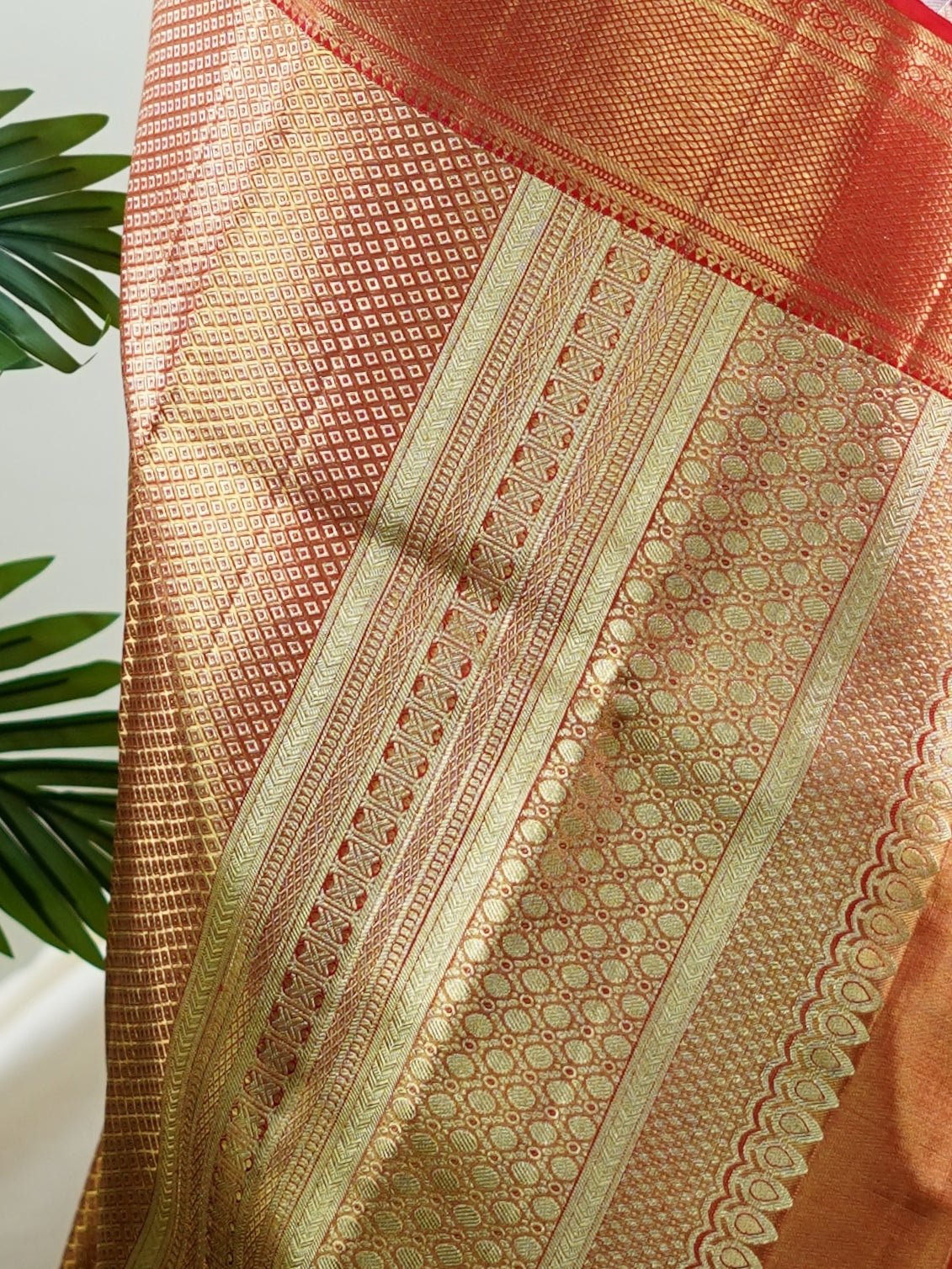 Kanchipuram Silk Baby Pink 100% Pure Silk  - Manoranjitham Weaves - Handloom Store