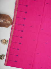 Cotton Pink 100% Pure Cotton Manoranjitham Weaves - Handloom Store